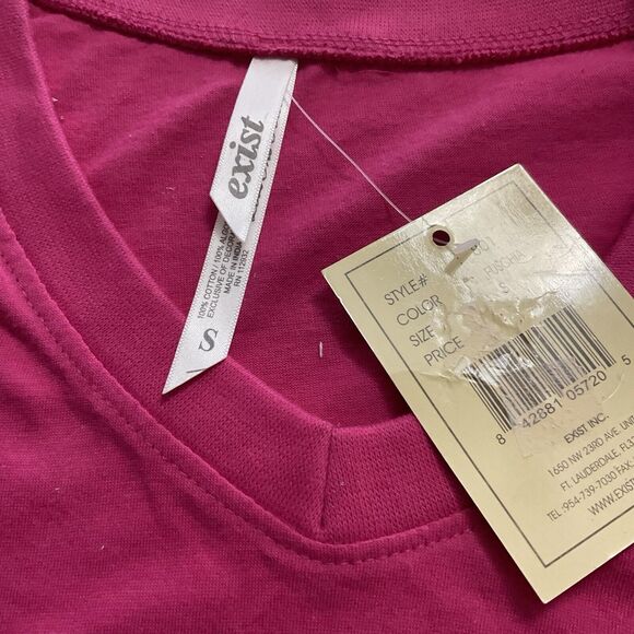 Exist Hot Pink Minoqua Wisconsin Short Sleeves Small Tshirt Brand New - Picture 4 of 6